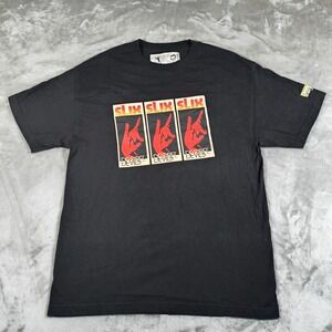 Vintage Dissizslix Shirt Mens Large Graffiti Slick Devils Decibel Y2K Streetwear